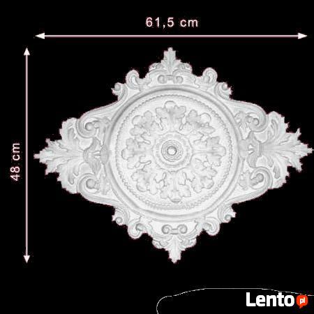rozeta gipsowa rozety sztukateria gipsowa dekor z gipsu gips