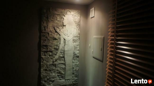 płaskorzezba gipsowa rzezba egipska egipt okazja producent