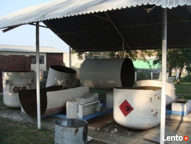 Spalanie gazu płynnego - LPG do 2 tyś. ltr fazy ciekłej / h