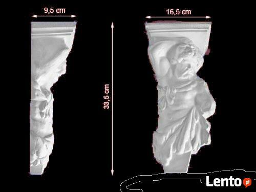 kroksztyn gipsowy dekor z gipsu sztukateria gipsowa dekory
