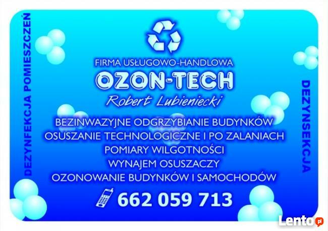 Wypożyczalnia ozonatorów , osuszaczy - kołobrzeg