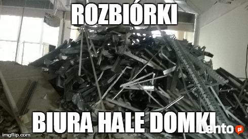 WYWÓZ GRUZU♣ MEBLI♣ ROZBIÓRKI ŚCIAN ♣ LIKWIDACJE