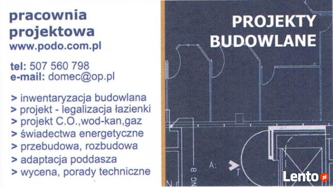 PROJEKT ŁAZIENKI - LEGALIZACJA ŁAZIENKI - OCENA TECHNICZNA