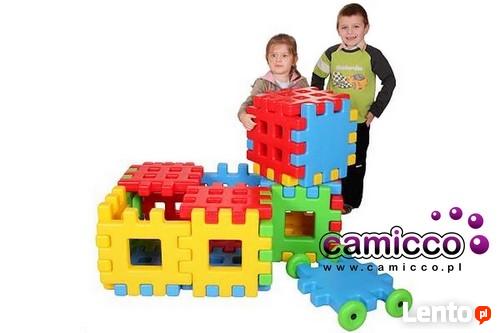 KLOCKI OGROMNE WAFLE KONSTRUKCYJNE wielkie