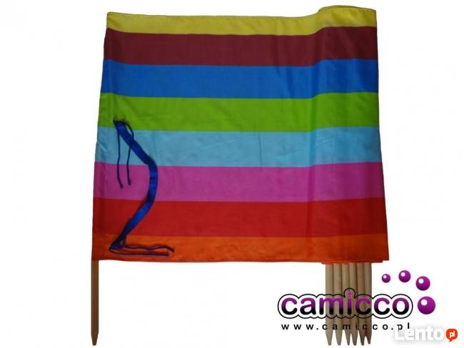 Parawan plażowy 8 metrów PARAWANY plażowe namiot