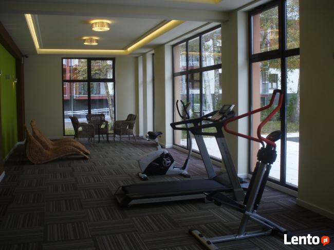 Apartament LUX pomarańczowy z basenem, sauną, siłownią,