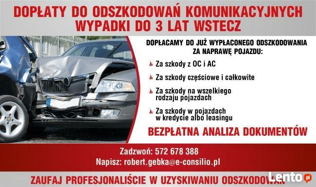 Odszkodowania, DOPŁATY