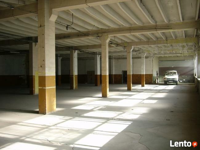 BUDYNEK MAGAZYNOWO-PRODUKCYJNY DO WYNAJĘCIA