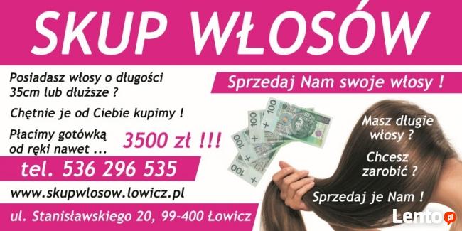 PROFESJONALNY SKUP WŁOSÓW