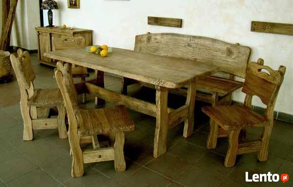 Stylowe meble do jadalni - komplet