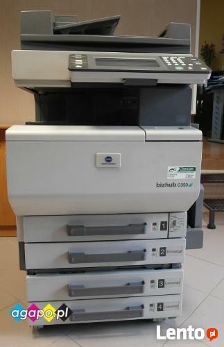 Konica Minolta Bizhub c350 używana kolorowa gotowa do pracya
