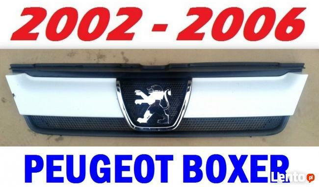 GRILL PRZEDNI ATRAPA PRZÓD PEUGEOT BOXER 2002 do 2006