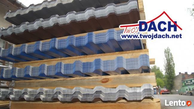 Blacha trapezowa najtańsze pokrycie ocynkowana malowana 18