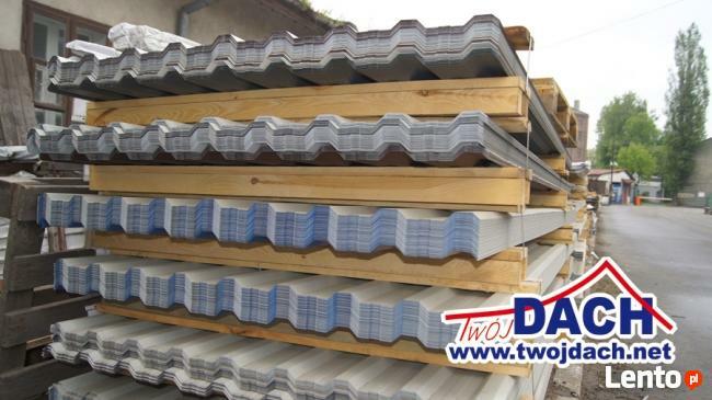 Blacha trapezowa najtańsze pokrycie ocynkowana malowana 18