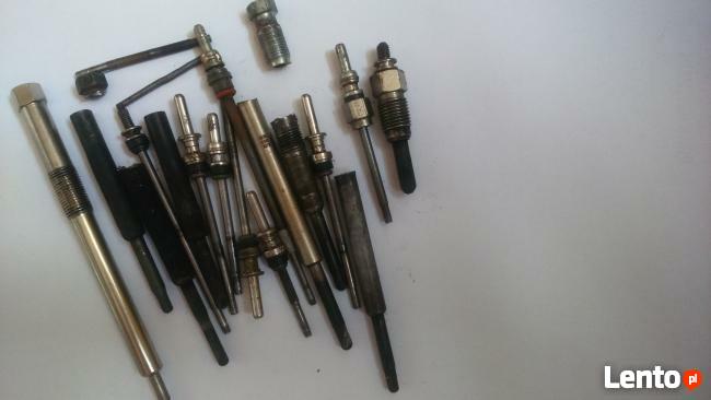 wyciąganie urwanej zapieczonej świecy żarowej żarnika