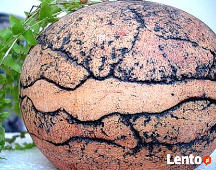 Sprzedam kule ogrodowe, ceramiczne, mrozoodporne 40,28,16 cm