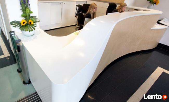 Mała architektura - laminaty, kompozyty. Siedziska, lady itp