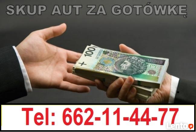 SKUP AUT SAMOCHODÓW POZNAŃ 662-11-44-77 GOTÓWKA!!!