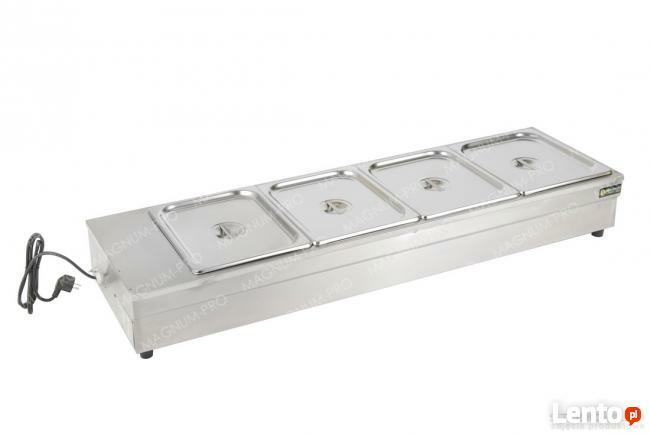 Podgrzewany bufet witryna grzewcza bain marie