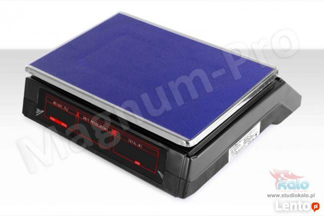 Waga sklepowa kalkulacyjna cenowa 30kg czarna