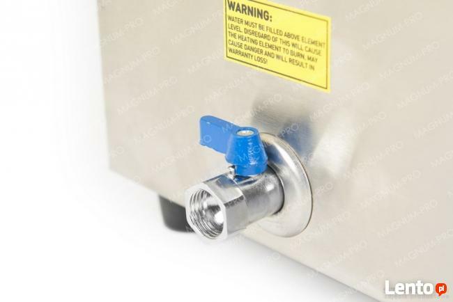 Podgrzewany bufet witryna grzewcza bain marie