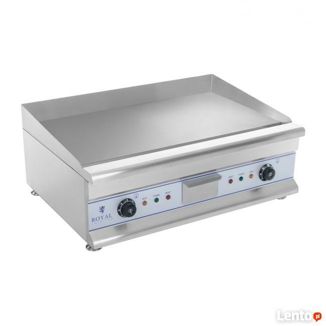 Podwójna płyta grillowa gładka 75cm 6400W grill