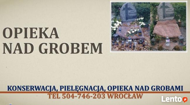 Uporządkowanie grobu po pogrzebie,cena tel 504746203 Wrocław