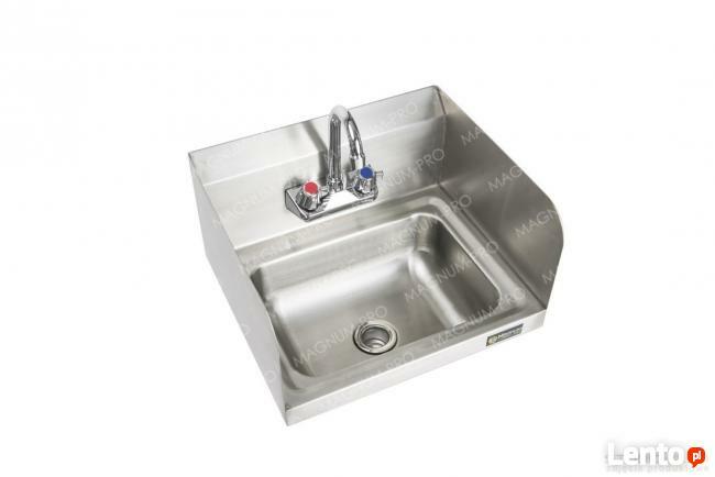 Profesjonalna umywalka gastronomiczna burta stal nierdzewna