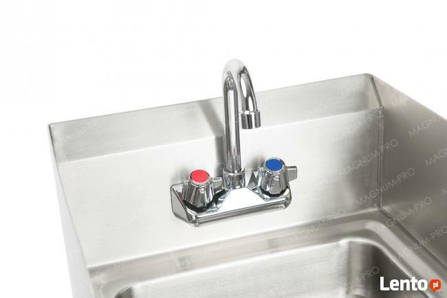 Profesjonalna umywalka gastronomiczna burta stal nierdzewna