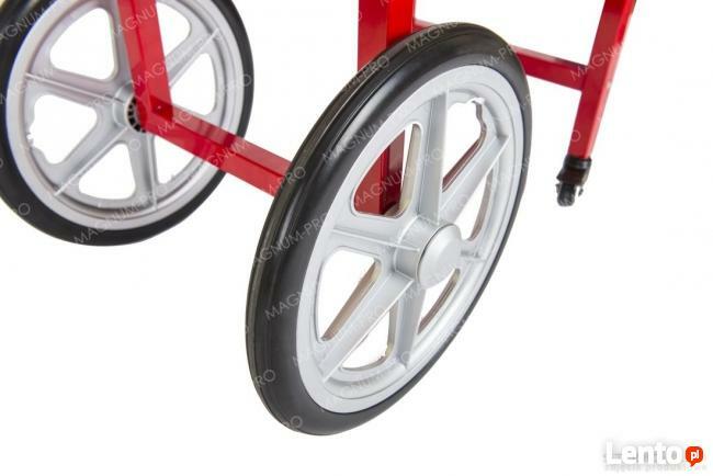 Maszyna do popcornu z wózkiem automat 6kg/h