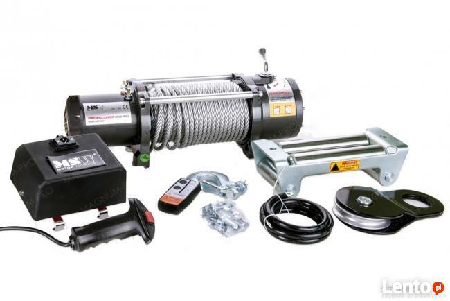 Wyciągarka linowa do quada uciąg 4310 kg wciągarka lawetowa