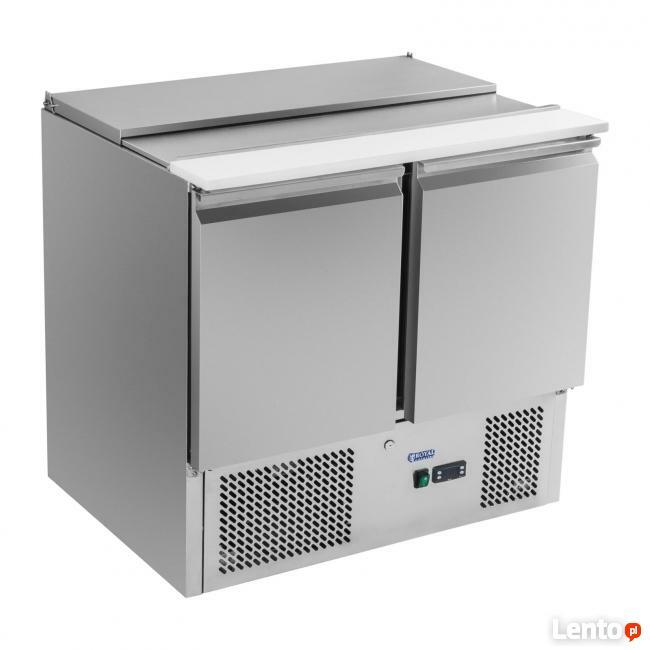 Stół chłodniczy do pizzy lodówka ruchoma pokrywa deska