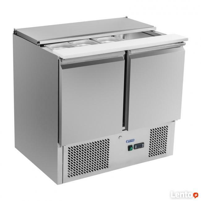 Stół chłodniczy do pizzy lodówka ruchoma pokrywa deska