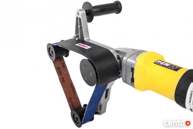 SZLIFIERKA taśmowa do rur profili spawów satyniarka polerka