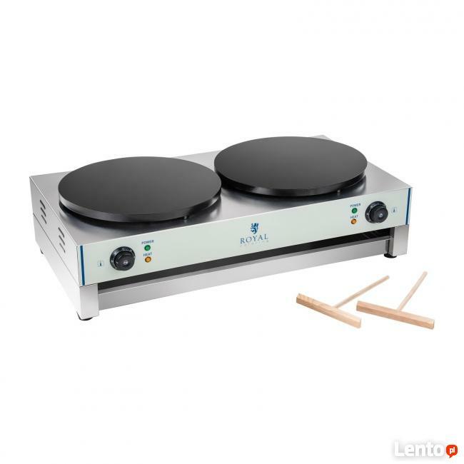 Podwójna naleśnikarka, urządzenie do naleśników 2x40cm