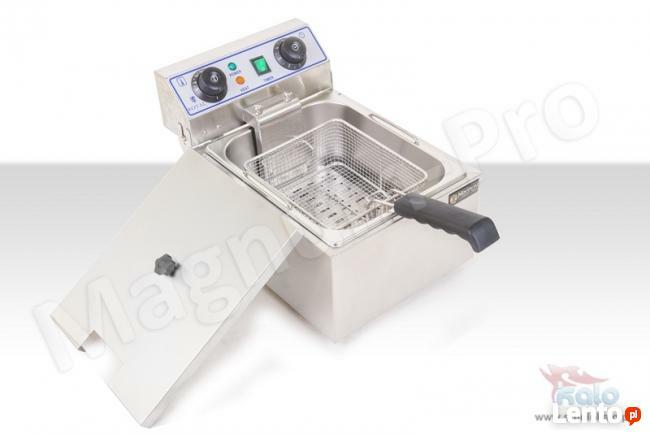 Frytkownica gastronomiczna 10 litrów timer