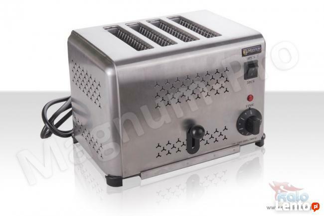 Toster opiekacz do tostów, kanapek, na 4 kromki 1800W