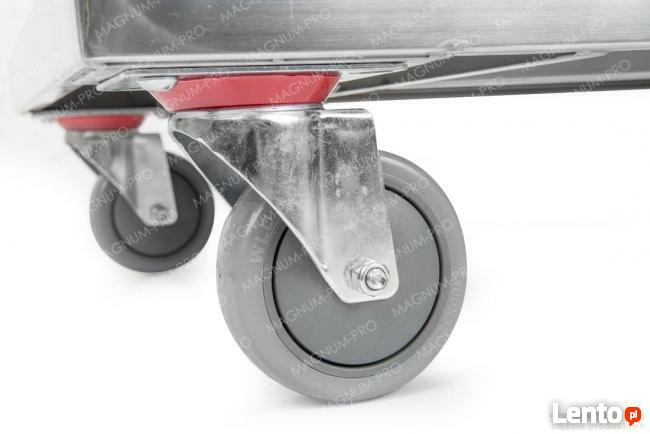 Platformowy wózek składany magazynowy transportowy