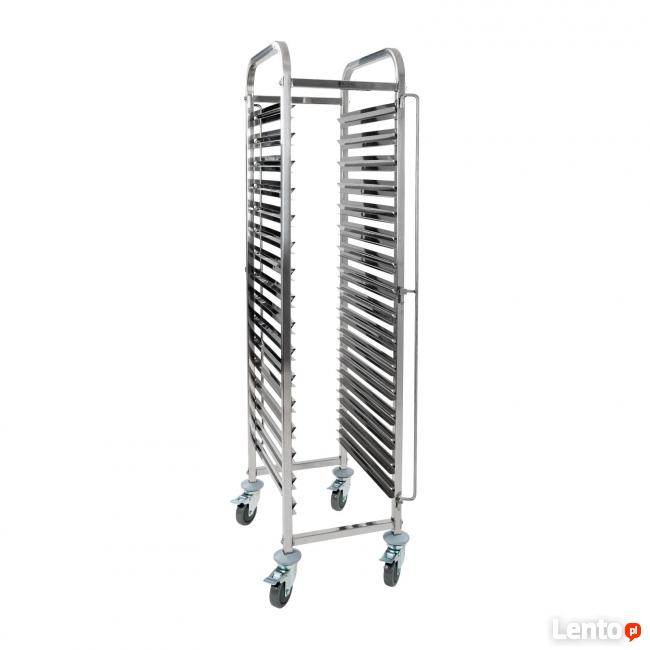 Wózek transportowy na pojemniki magazynowy kelnerski 16 GN