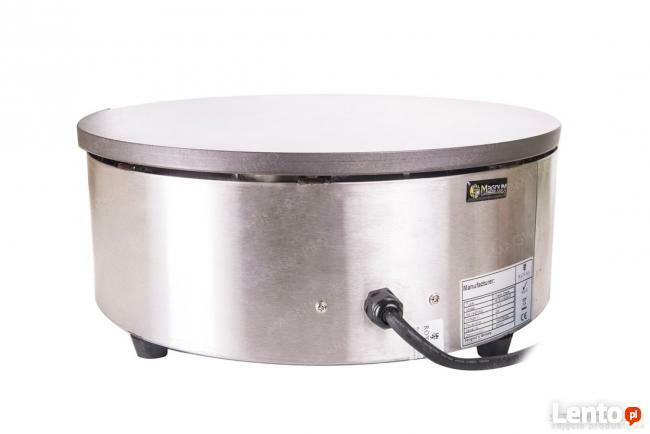 Okrągła naleśnikarka 40cm urządzenie do naleśników żeliwna