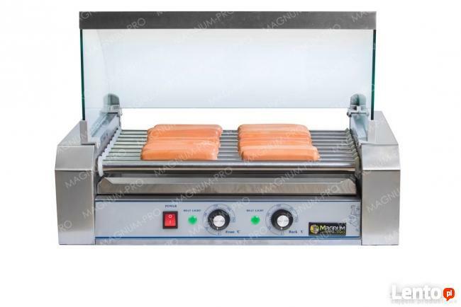 Podgrzewacz rolkowy do parówek 9 rolek do hot-dogów