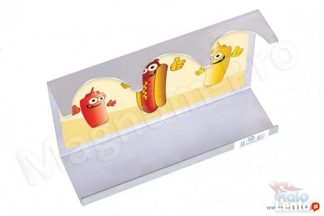 Stojak na 3 hot dogi francuskie