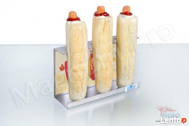 Stojak na 3 hot dogi francuskie