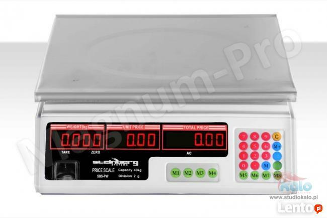 Waga sklepowa cenonowa kalkulacyjna 40kg