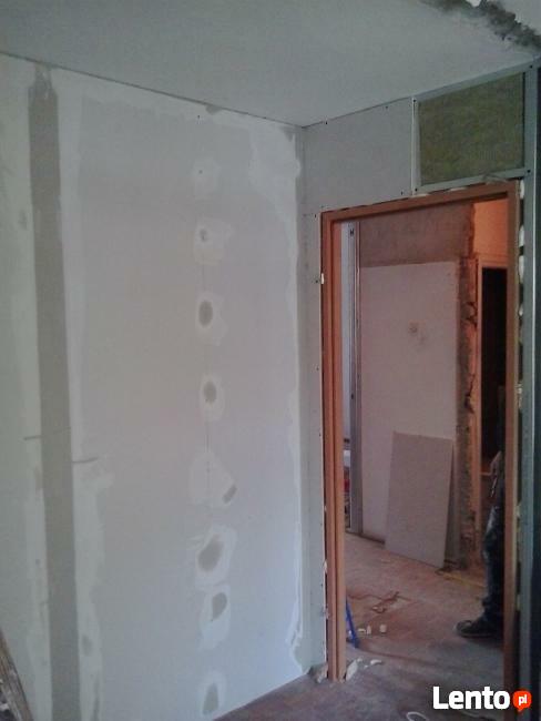 Stawianie ścianek działowych Rigips tanio Wrocław