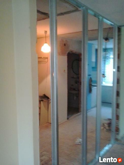 Stawianie ścianek działowych Rigips tanio Wrocław