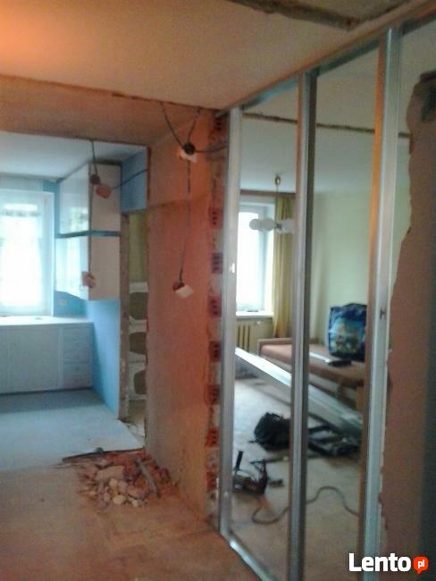 Stawianie ścianek działowych Rigips tanio Wrocław