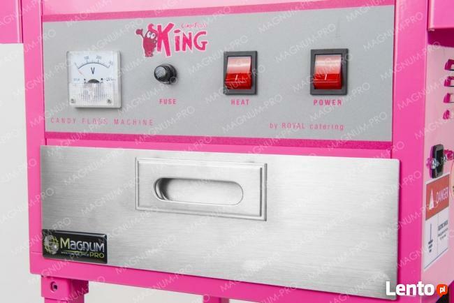 Maszyna do waty cukrowej XXL na kółkach + cukier gratis