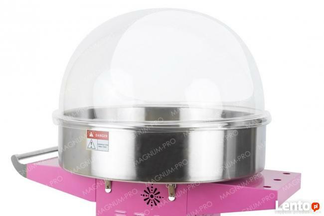 Maszyna do waty cukrowej XXL na kółkach + cukier gratis