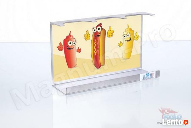 Stojak na 3 hot dogi francuskie